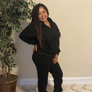Sweat suit -blk